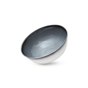 Миска фарфоровая 900 мл / 17,6 х 7 см Elegante gray