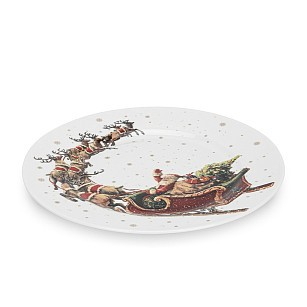 Тарелка фарфоровая 19,5см Christmas арт. 14011