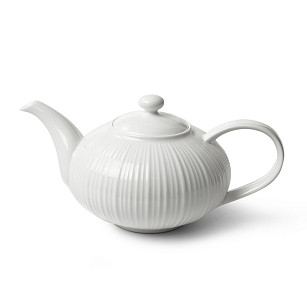 Фарфоровый чайник ELEGANCE WHITE 1л