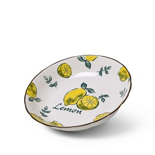 Тарелка глубокая 20 см Limoncello
