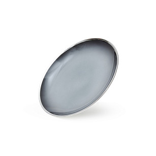 Тарелка фарфоровая 20 см Elegante gray арт. 13712