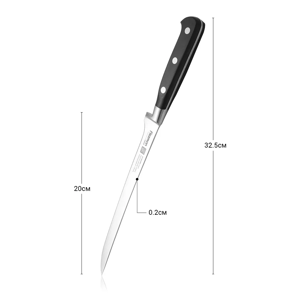 Нож филейный 20 см Kitakami купить в интернет-магазине Fissman в Москве
